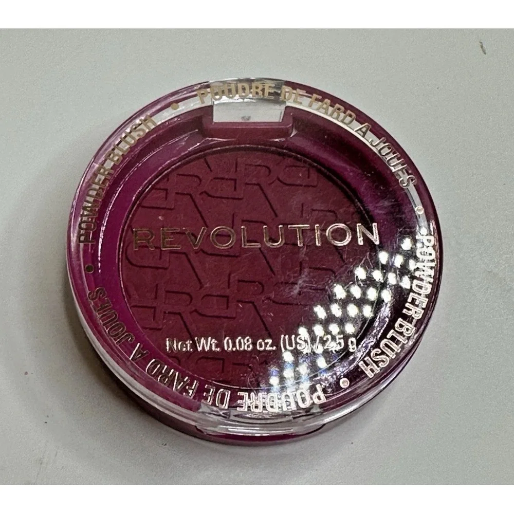 MakeUp Revolution Blush Berry Color NEW .08 oz